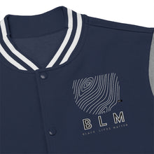 Load image into Gallery viewer, "BLM" Collection-Men's Varsity Jacket