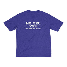 Load image into Gallery viewer, My Faith is Dope/Sport Fit/Men's Heather Dri-Fit Tee