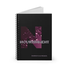 Load image into Gallery viewer, PINK Collection/Nourishment Journal-Spiral Notebook - Ruled Line