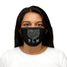 Load image into Gallery viewer, "BLM" Mixed-Fabric Face Mask