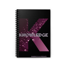 Load image into Gallery viewer, PINK Collection/Knowledge Journal Spiral Notebook - Ruled Line