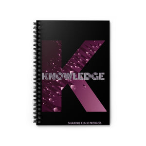 PINK Collection/Knowledge Journal Spiral Notebook - Ruled Line