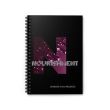 Load image into Gallery viewer, PINK Collection/Nourishment Journal-Spiral Notebook - Ruled Line