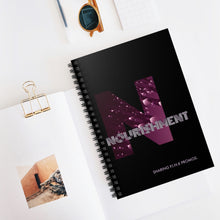 Load image into Gallery viewer, PINK Collection/Nourishment Journal-Spiral Notebook - Ruled Line