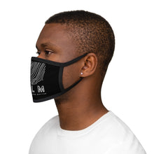 Load image into Gallery viewer, "BLM" Mixed-Fabric Face Mask