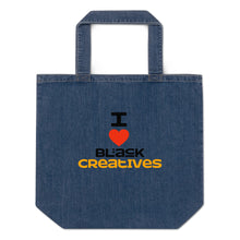 Load image into Gallery viewer, Love Black Creatives/Organic Denim Tote Bag
