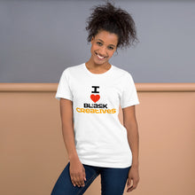 Load image into Gallery viewer, Love Black Creatives/Multi Colors- Short-Sleeve Unisex T-Shirt