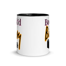 Load image into Gallery viewer, Book’d & Busy Logo Mug with Color Inside