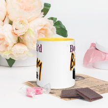Load image into Gallery viewer, Book’d & Busy Logo Mug with Color Inside
