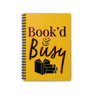 Book’d & Busy Spiral Journal