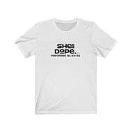 My Faith is Dope/Proverbs-Unisex Jersey Short Sleeve Tee