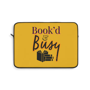 Book’d & Busy  Laptop Sleeve