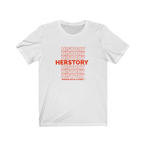 "Herstory"-Unisex Jersey Short Sleeve Tee