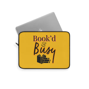 Book’d & Busy  Laptop Sleeve