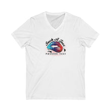 Load image into Gallery viewer, PT “Such a Teez”/Unisex Jersey Short Sleeve V-Neck Tee
