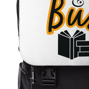 Book’d & Busy /Unisex Casual Shoulder Backpack