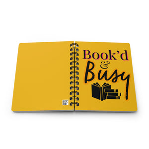 Book’d & Busy Spiral Bound Journal
