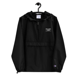 My Faith is Dope/"Jeremiah" Jacket/Embroidered Champion Packable Jacket