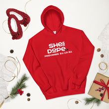 Load image into Gallery viewer, My Faith is Dope/Proverbs Red-Unisex Hoodie
