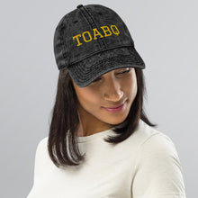 Load image into Gallery viewer, TOABQ Support/Vintage Cotton Twill Cap
