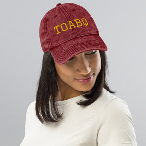 TOABQ Support/Vintage Cotton Twill Cap