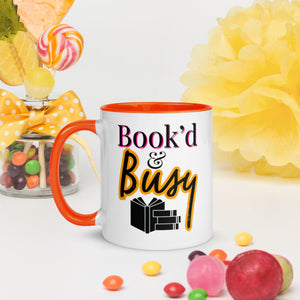 Book’d & Busy Logo Mug with Color Inside