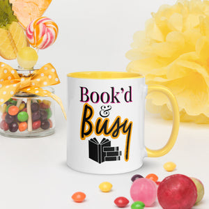 Book’d & Busy Logo Mug with Color Inside
