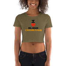Load image into Gallery viewer, Love Black Creatives/Women’s Crop Tee
